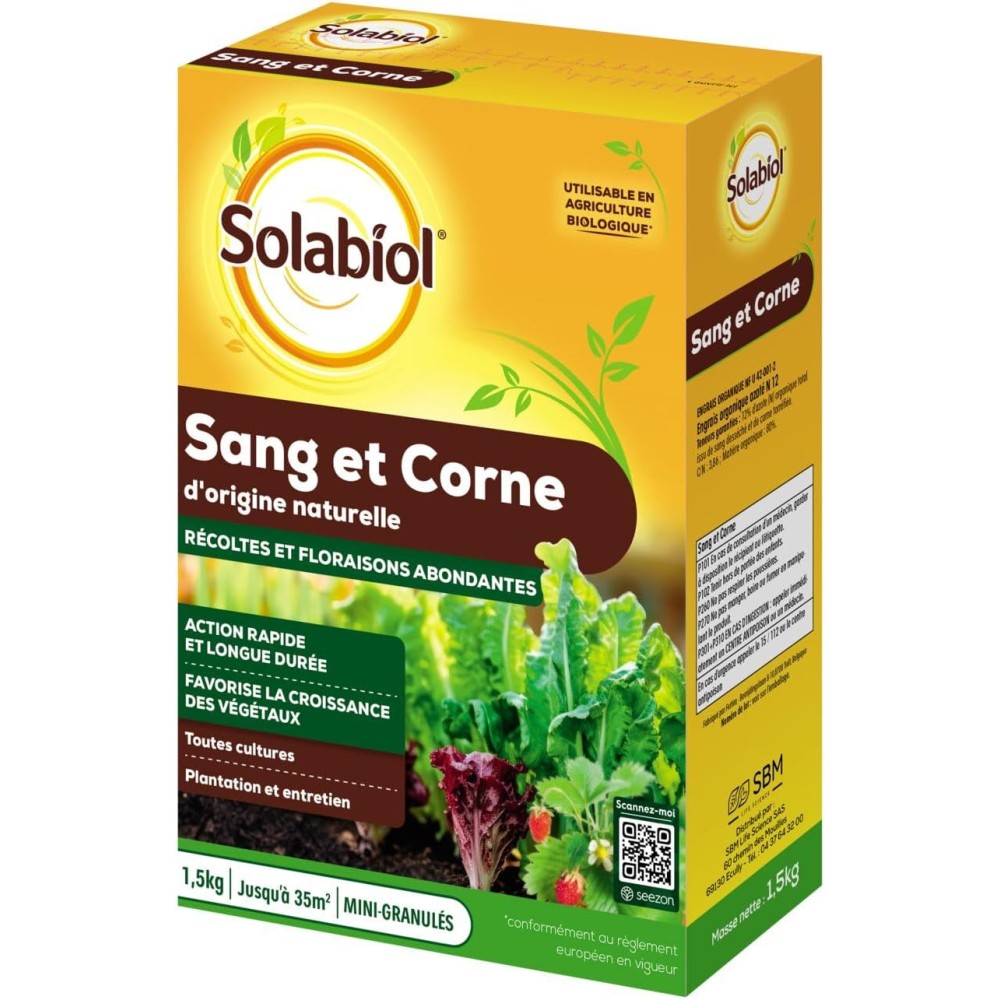 Sang et corne - 1,5Kg