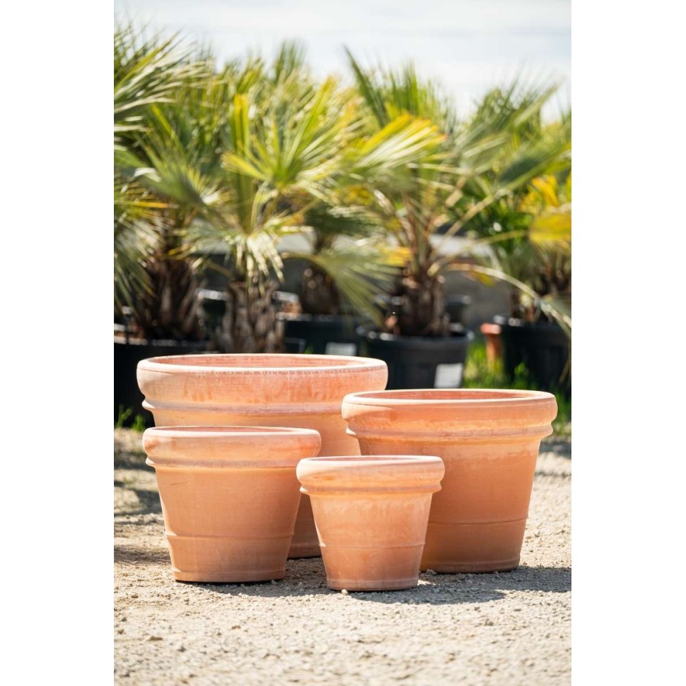 Pots italiens en terre cuite