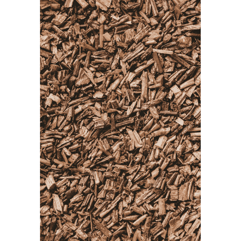 Plaquettes de bois naturel - Paillage massifs & fleurs