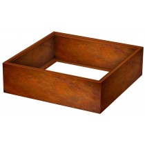 Jardinière sans fond CORTEN